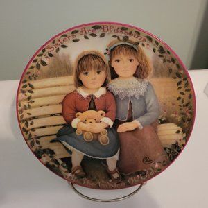 "Sisters Are Blossoms" by Chantal Poulin: Bradford Exchange Kindred Moments